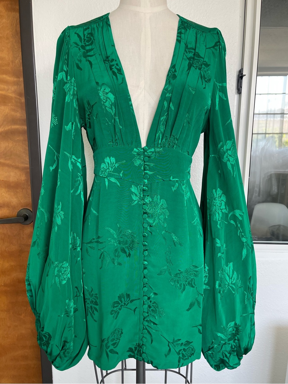 RAT AND BOA ISABELLA DRESS IN GREEN